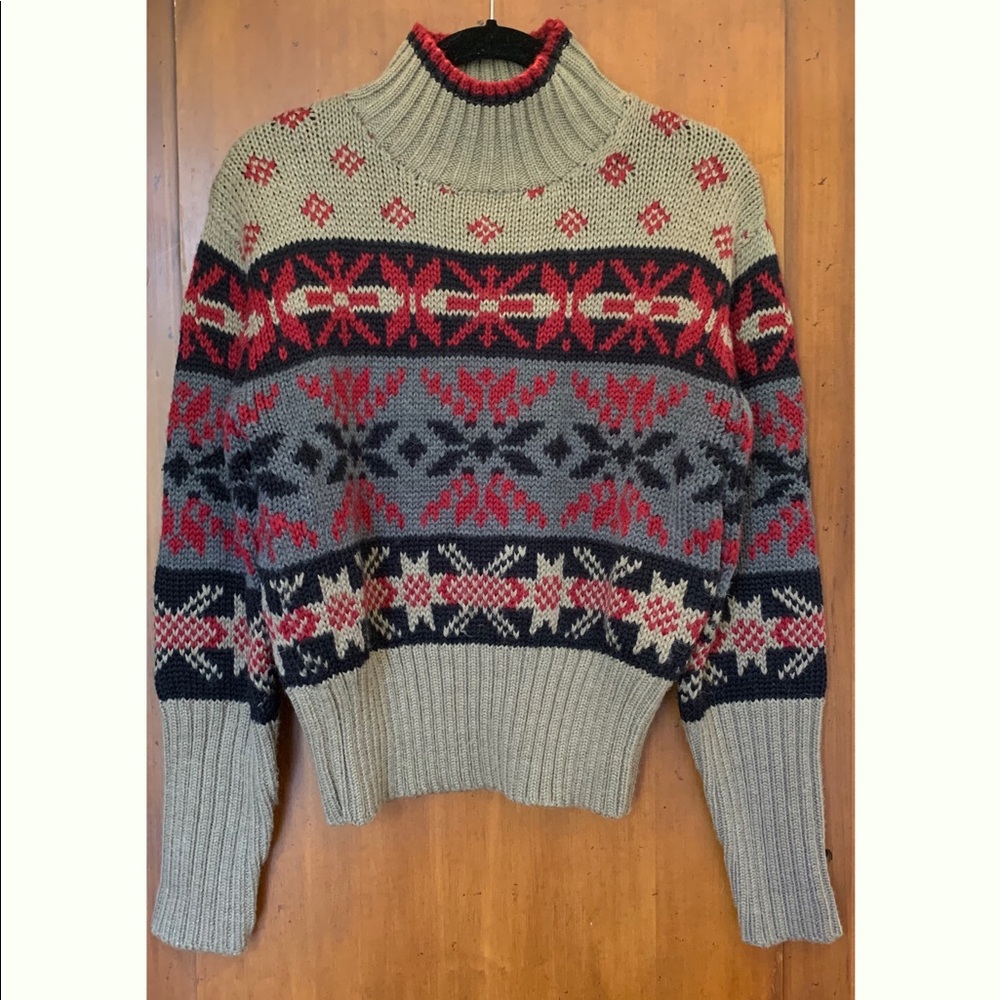 NILS Multicolor Turtleneck Sweater